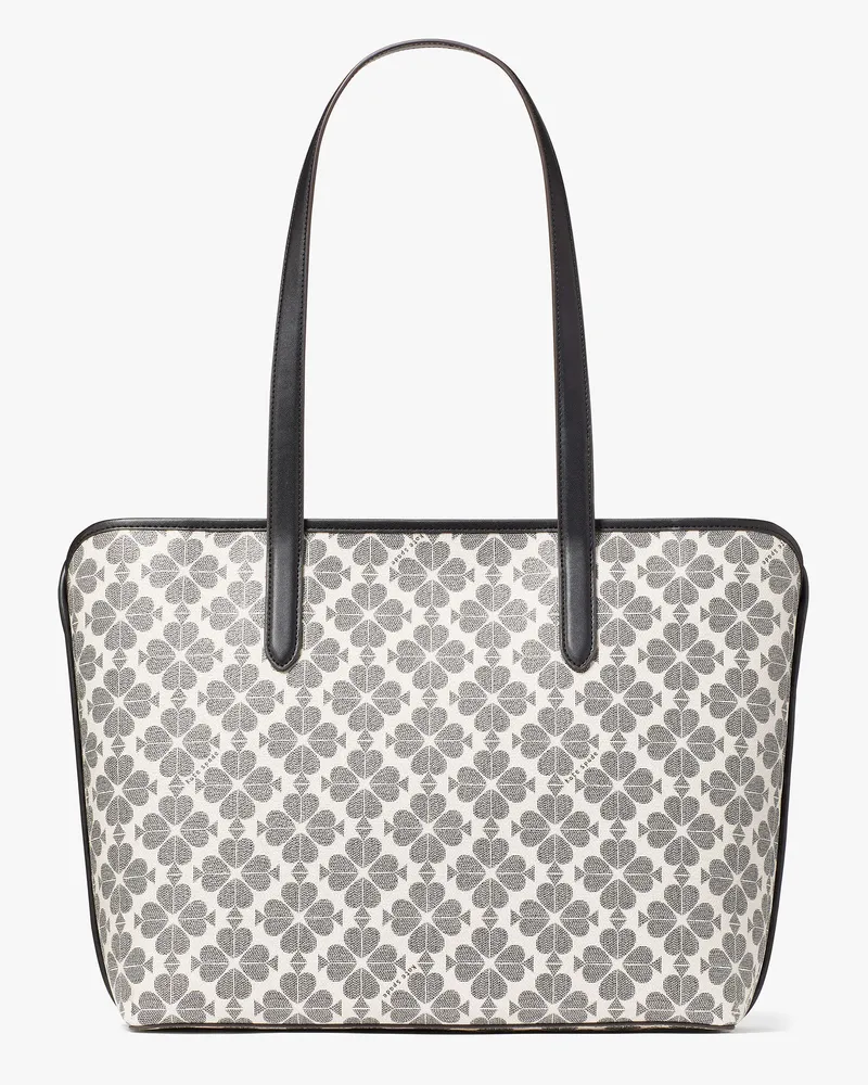 Kate Spade Kate Spade Signature Spade Flower Tote Bag, Groß für Frauen in Schwarz Mehrfarbig | PVC Schwarz