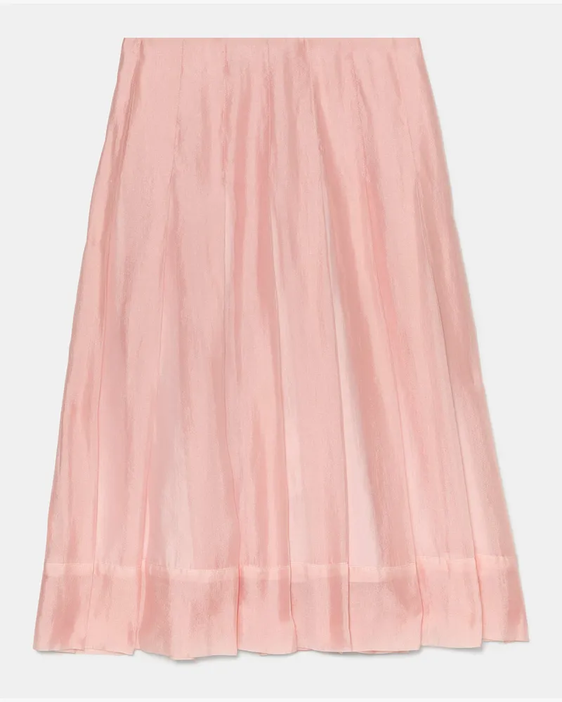 Kate Spade Kate Spade Faltenrock Aus Knitterorganza für Frauen in Morgenstrand, Größe Organza Morgenstrand