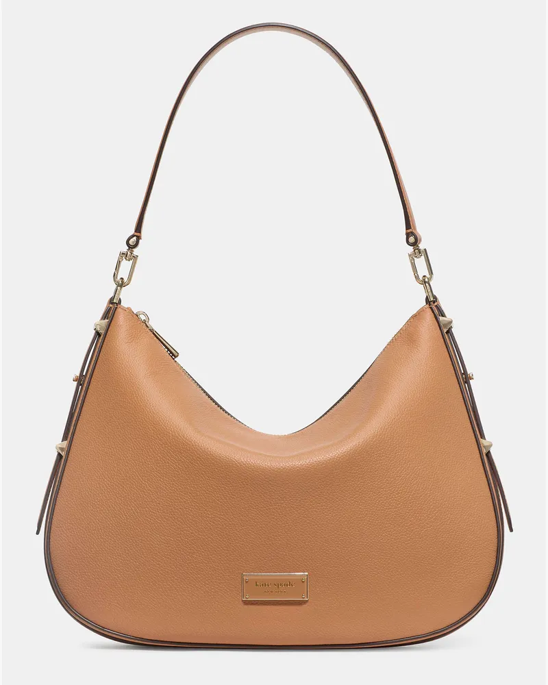 Kate Spade Kate Spade Liv Large Hobo-Tasche für Frauen in Biscotti | Leder Biscotti