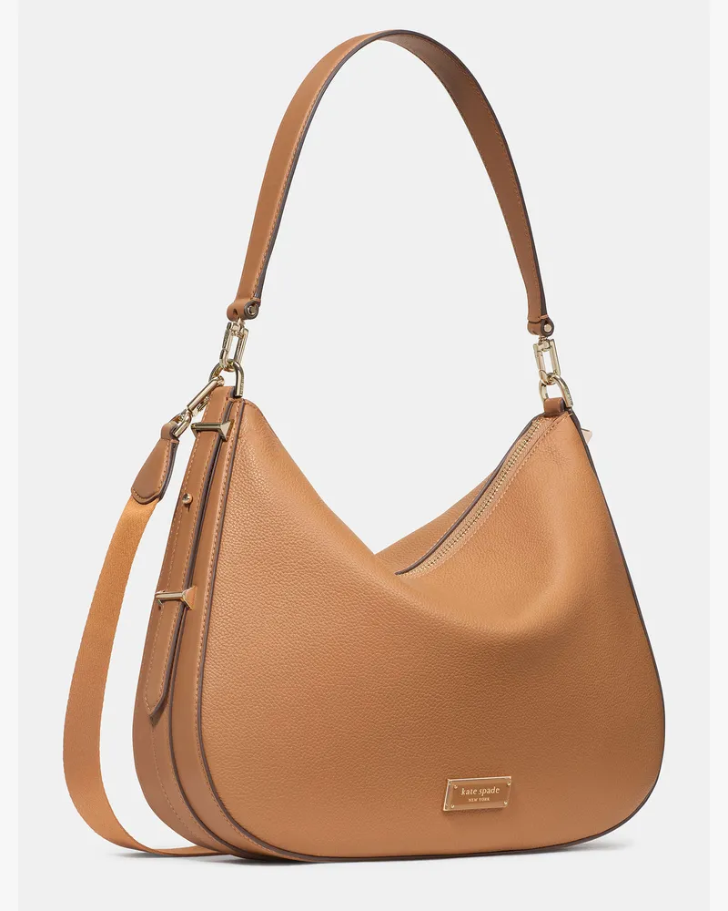 Kate Spade Kate Spade Liv Large Shoulder Bag für Frauen in Biscotti | Leder Biscotti