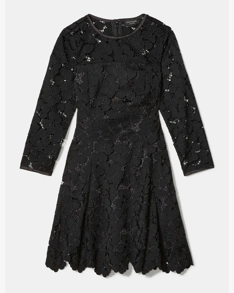 Kate Spade Minikleid Aus Spitze Black