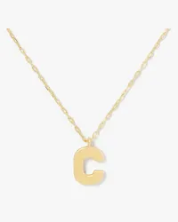 Kate Spade Kate Spade Fine Love Letter Anhänger mit Initiale „c Gold