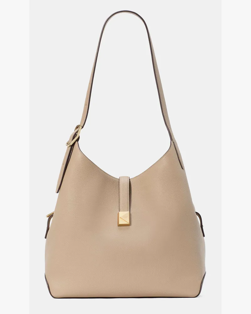 Kate Spade Kate Spade Deco Schultertasche, Groß für Frauen in Zeitloses Taupe | Leder Zeitloses