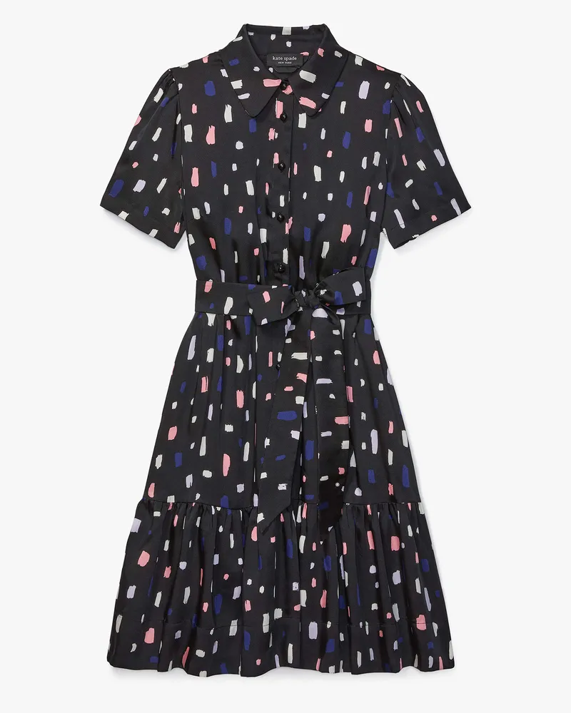 Kate Spade Painterly Strokes Hemdkleid Frosted
