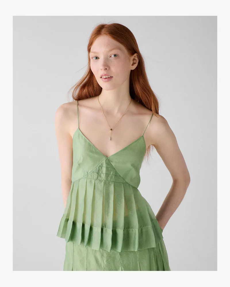Kate Spade Kate Spade Crinkled-Organza-Cami für Frauen in Venusgrün, Größe Organza Venusgrün