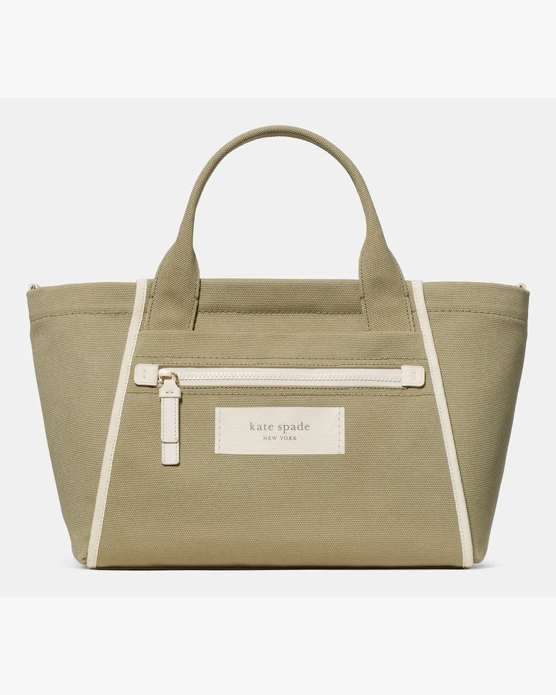Kate Spade Kate Spade Dash Canvas Tote für Frauen in Getrocknetes Lorbeerblatt | Leinwand Getrocknetes