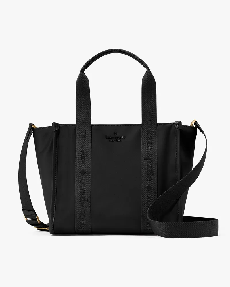 Kate Spade Kip Tote Bag Aus Nylon, Klein Black