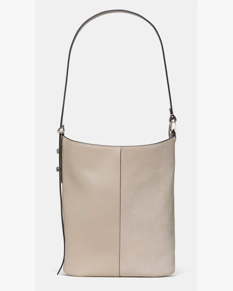 Kate Spade Kate Spade Halo Wildleder Bucket Bag für Frauen in Milchglas | Leder Milchglas