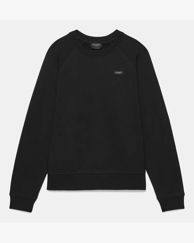 Kate Spade Kate Spade Essential Sweatshirt Mit Logo für Frauen in Schwarz, Größe Baumwolle Schwarz