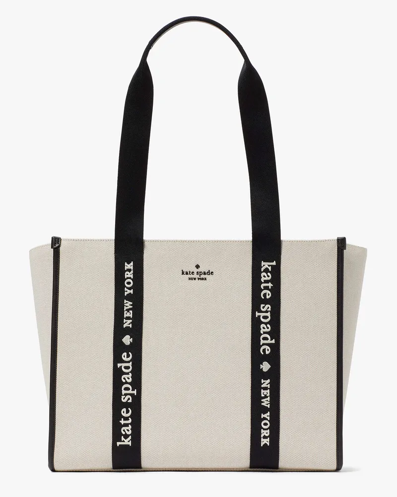 Kate Spade Kip Tote Bag Aus Canvas, Groß Natural