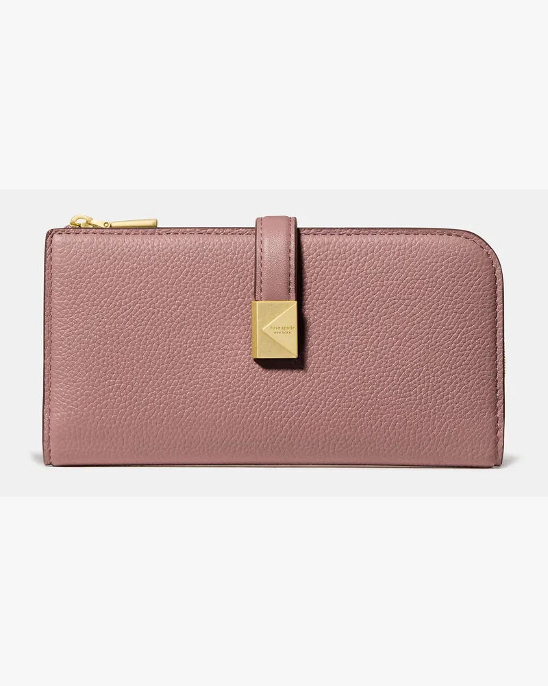 Kate Spade Deco Portemonnaie Mit Reißverschluss, Schmal Dusk