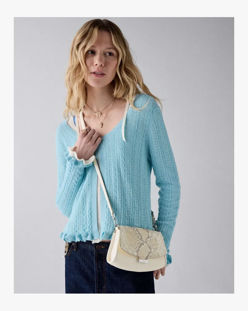 Kate Spade Kate Spade Ali Snake Mini Crossbody Bag für Frauen in Naturfarben Mehrfarbig | Leder Naturfarben