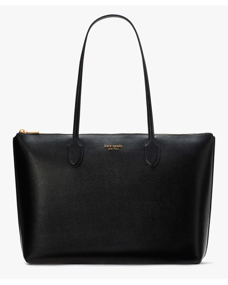 Kate Spade Bleecker Tote Bag mit Reißverschluss, groß Black