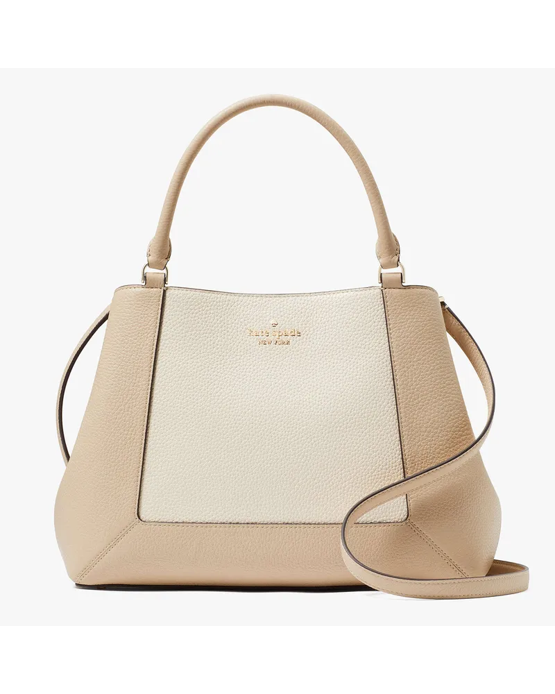 Kate Spade Lena Satchel in Blockfarben Light