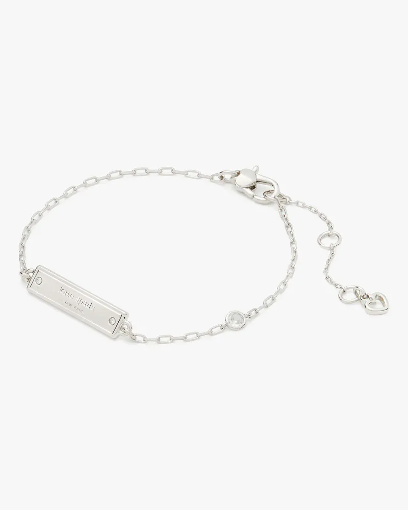 Kate Spade The Original Bag Icon Stab-Armband Clear