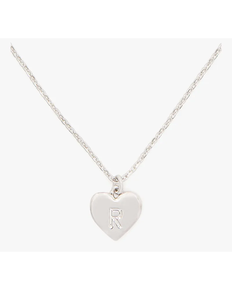 Kate Spade Initial Here R-Anhänger Silver