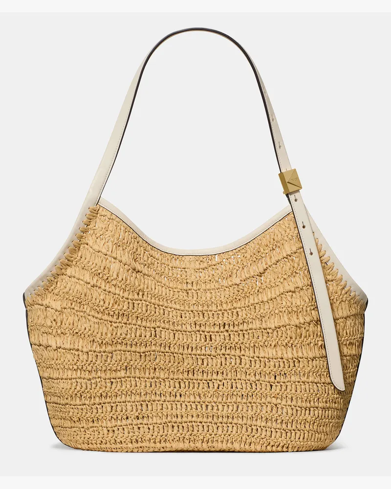 Kate Spade Kate Spade Deco Strohtasche Tulip Tote für Frauen in Naturfarben | Non Naturfarben