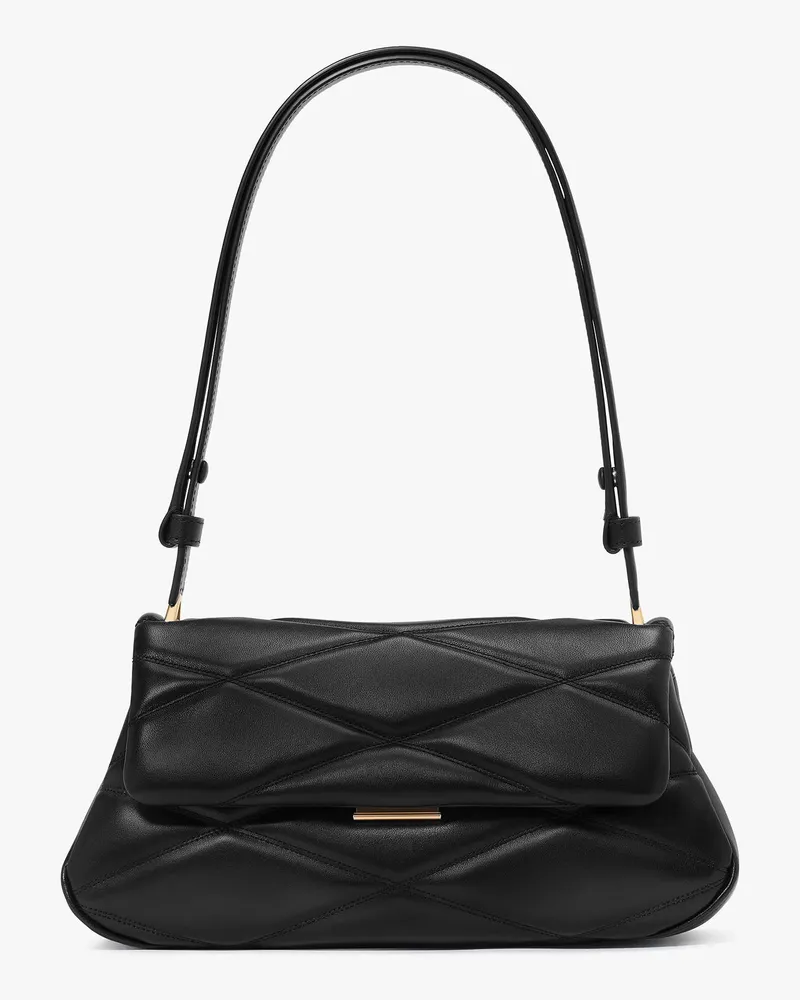 Kate Spade Kate Spade Grace Schultertasche Mit Steppmuster, Wandelbar für Frauen in Schwarz | LEDER Schwarz