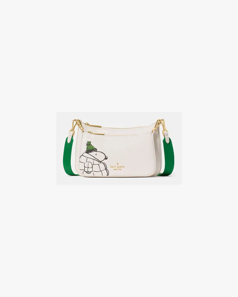 Kate Spade Peanuts X Ksny Umhängetasche, Klein Cream