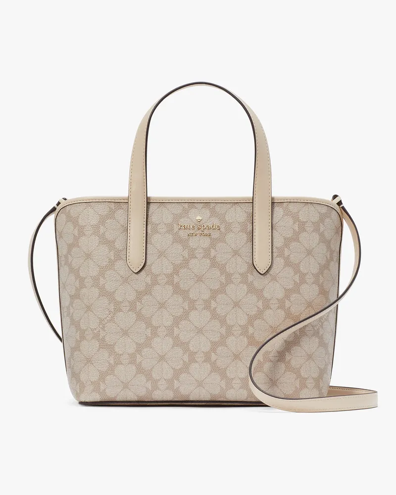 Kate Spade Tote Bag Mit Charakteristischem Pik-Blütenmuster, Extraklein Dark