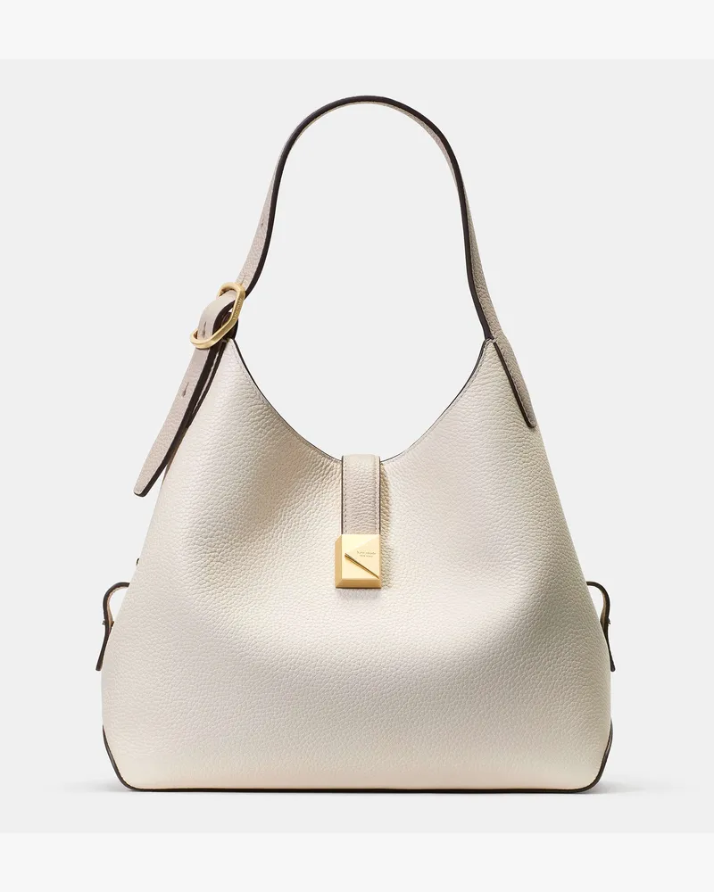 Kate Spade Kate Spade Deco Tote Bag Zum Umhängen In Blockfarben für Frauen in Cashew-Milch Mehrfarbig | Leder Cashew-milch