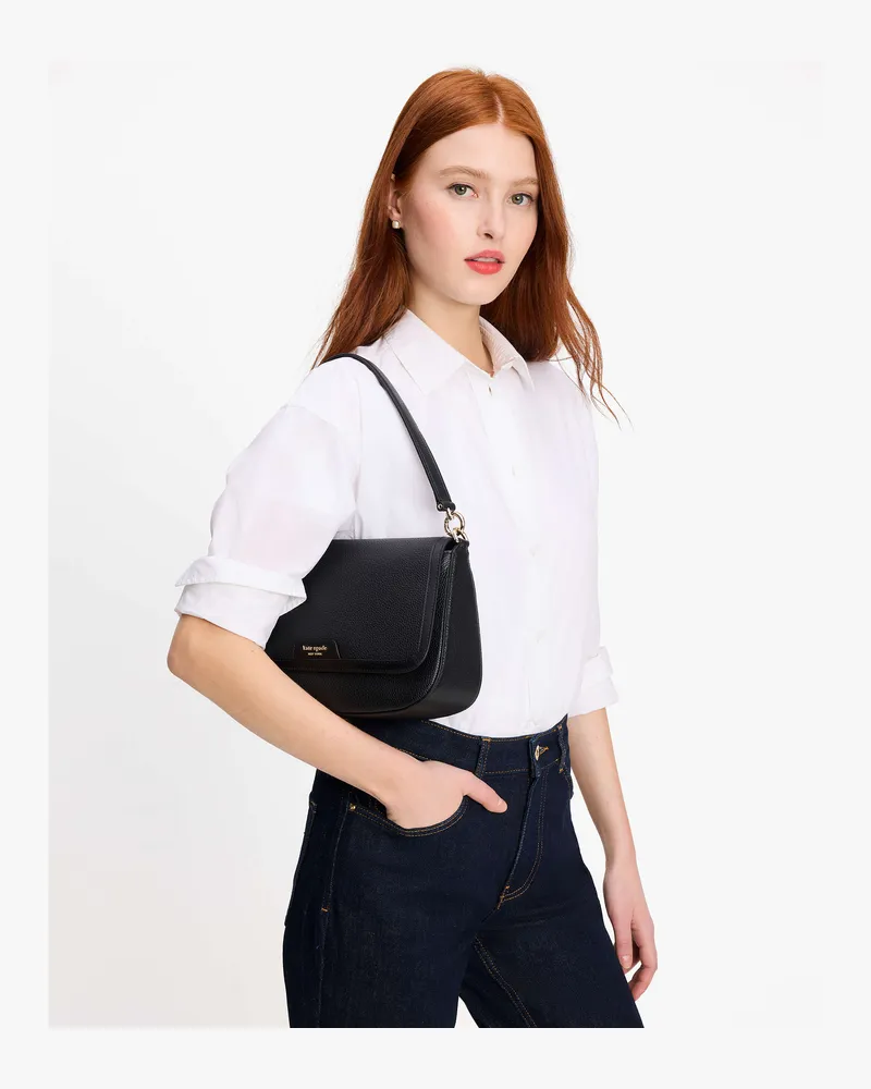 Kate Spade Hudson Schultertasche Mit Umschlag, Wandelbar Black