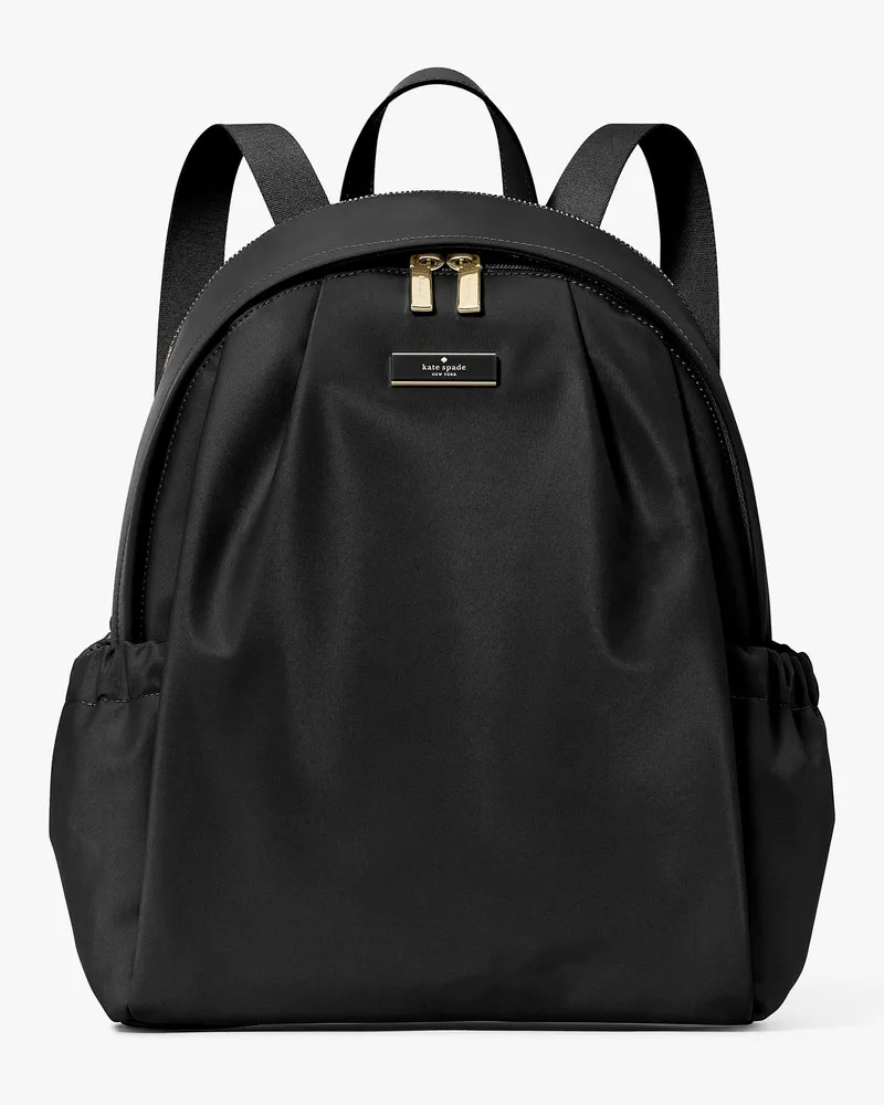 Kate Spade Carter Rucksack Aus Nylon, Groß Black