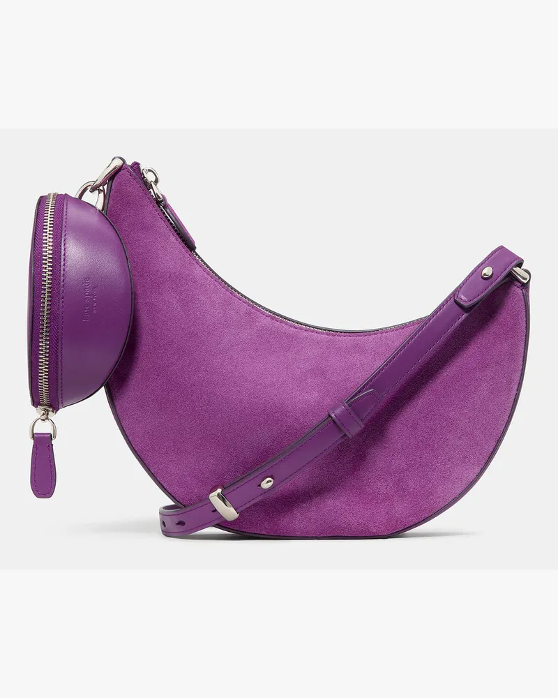Kate Spade Duo Umhängetasche Aus Wildleder Nightshade