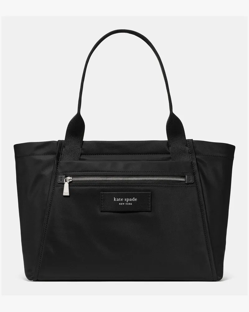 Kate Spade Kate Spade Dash Große Nylon-Shoppertasche für Frauen in Schwarz | Nylon Schwarz