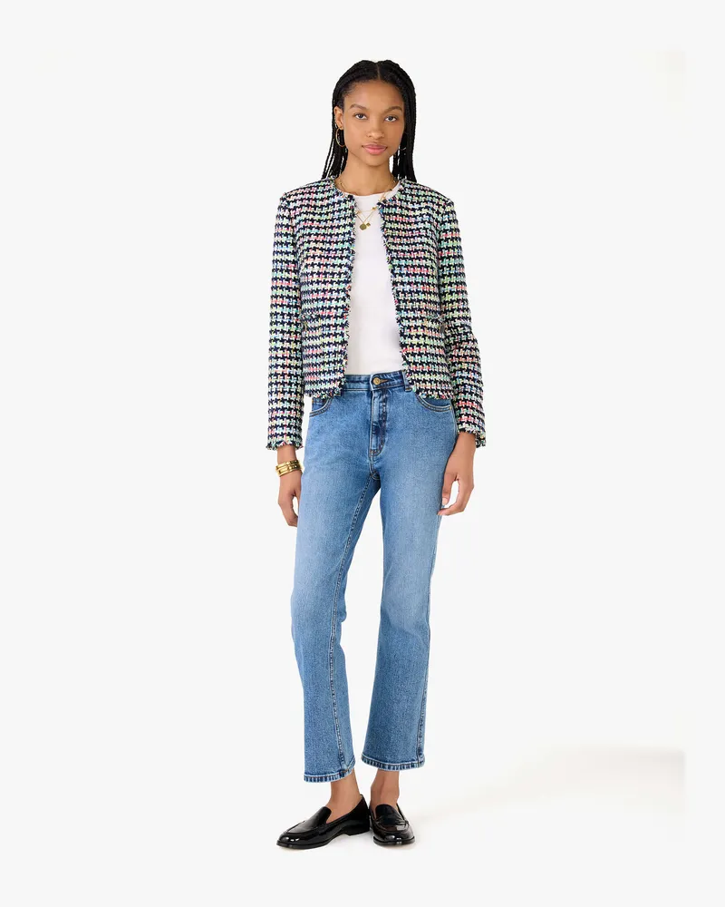 Kate Spade Tweed-Jacke Multicolor