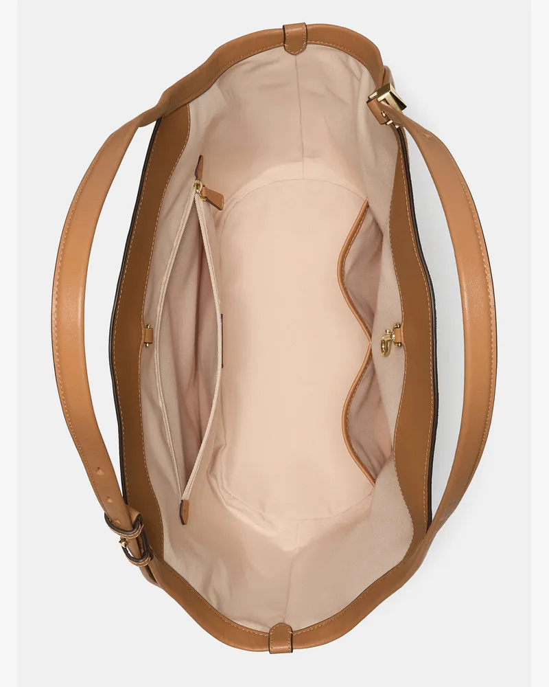 Kate Spade Kate Spade Deco Suede Tulip Tote Bag für Frauen in Gartenerde | Wildleder Gartenerde