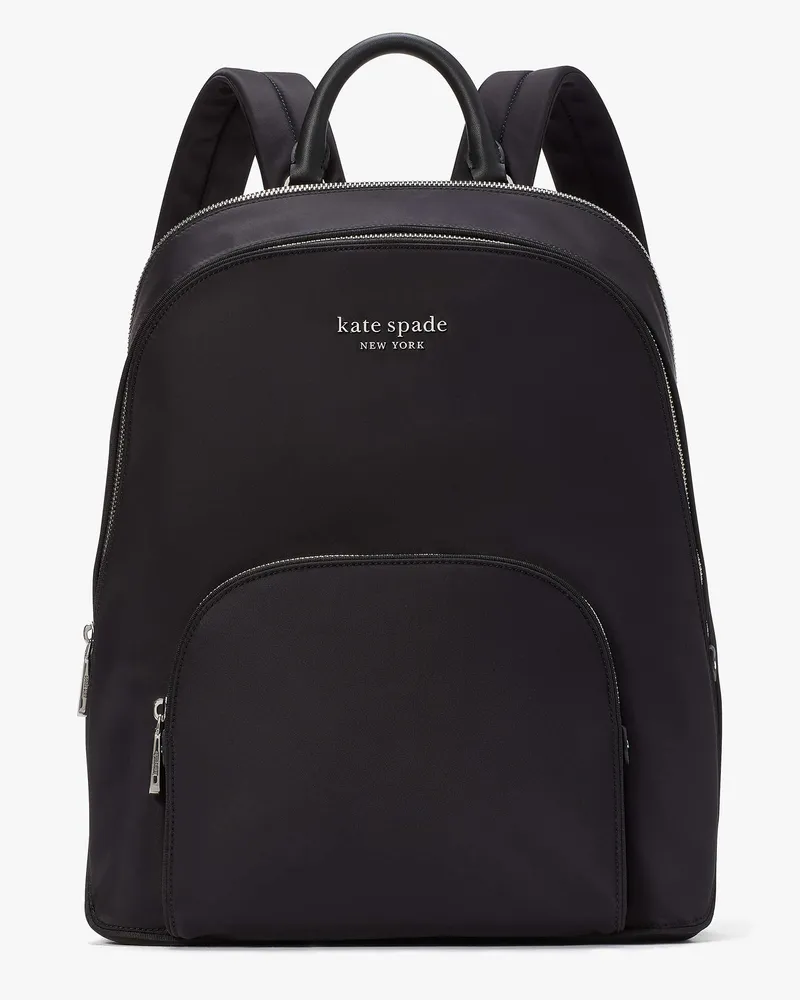 Kate Spade Sam Ksnyl Laptop-Rucksack Aus Nylon Black