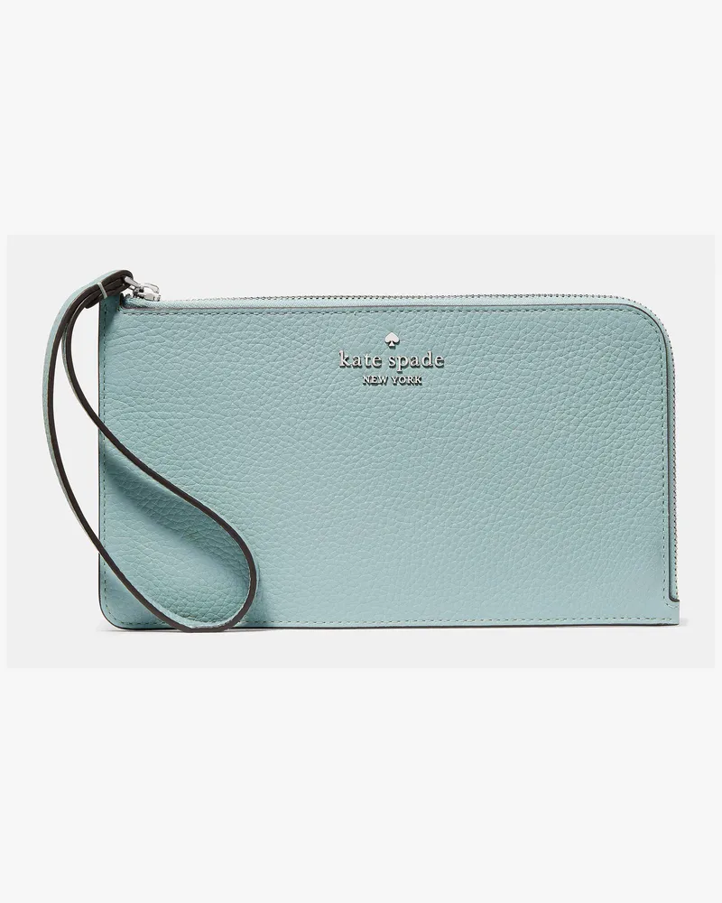 Kate Spade Lucy Handgelenktasche Mit L-Reißverschluss, Mittelgroß Aventurine