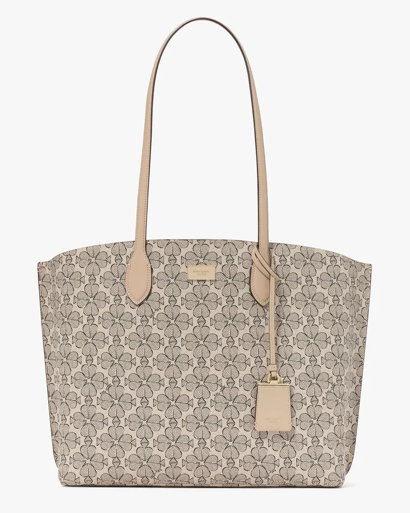 Kate Spade Suite Tote Bag Mit Pikblumen Fürs Büro, Groß Neutral