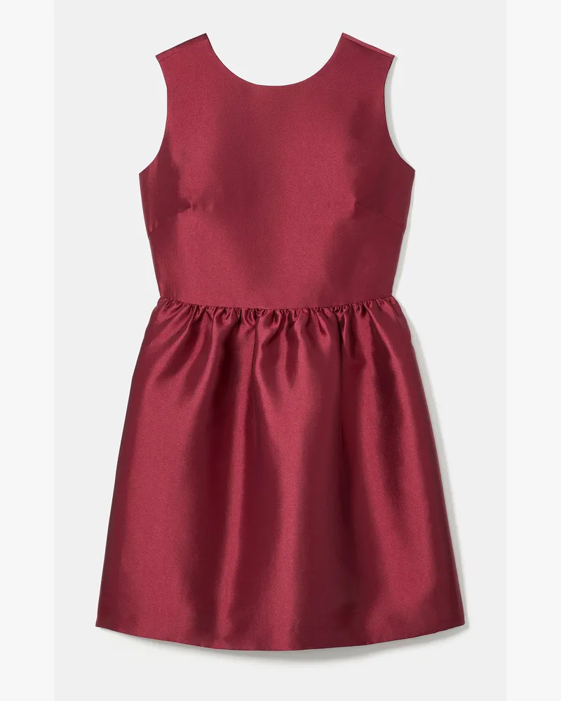 Kate Spade Kate Spade Ausgestelltes Kleid Mit Schleife für Frauen in Rot Jam, Größe Mikado Rot