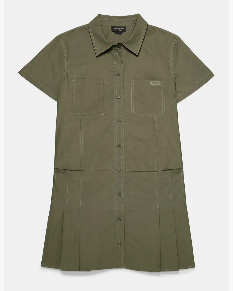 Kate Spade Utility Hemdkleid, Plissiert Grecian