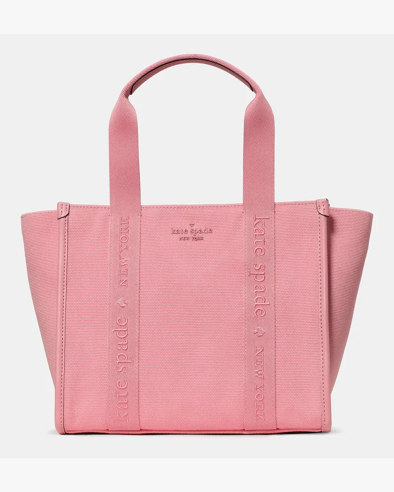 Kate Spade Kip Tote Bag Aus Canvas, Klein Grapefruit