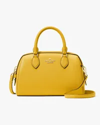 Kate Spade Madison Reisetasche Zum Umhängen aus Saffianleder Daffodil