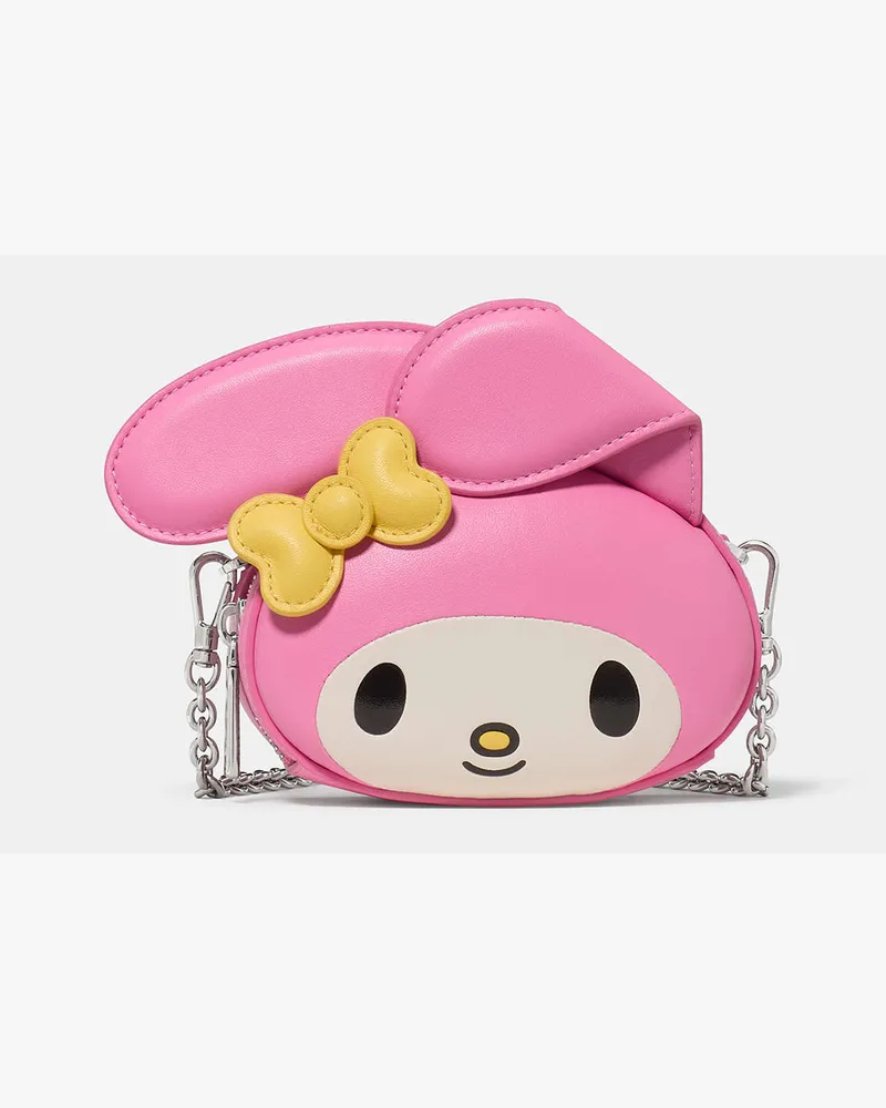 Kate Spade Kate Spade Hello Kitty And Friends X Kate Spade 3D My Melody Umhängetasche, Extraklein für Frauen in Rosa Mehrfarbig | Leder Rosa