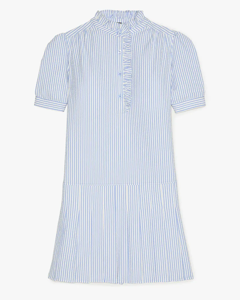 Kate Spade Seersucker Hemdkleid Mit Falten Diamond