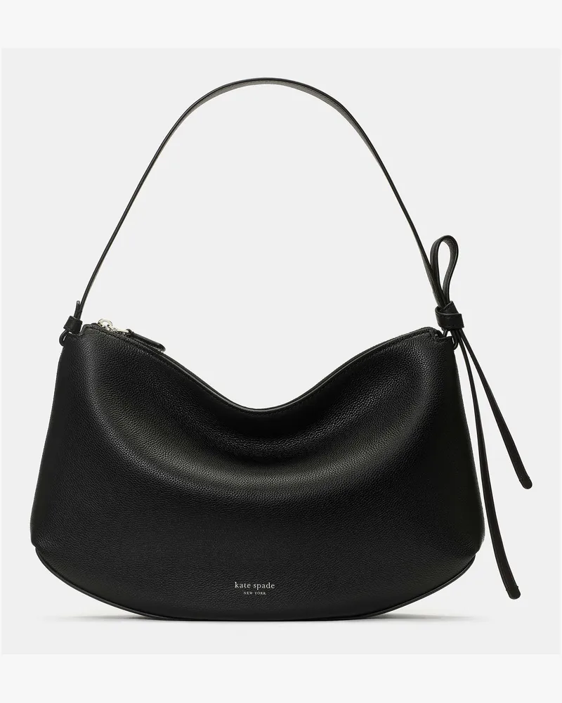 Kate Spade Loop Schultertasche, Groß Black
