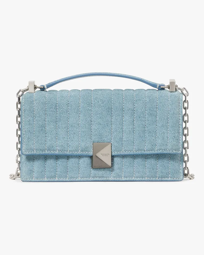 Kate Spade Deco Umhängetasche Mit Steppmuster, Extraklein Blue