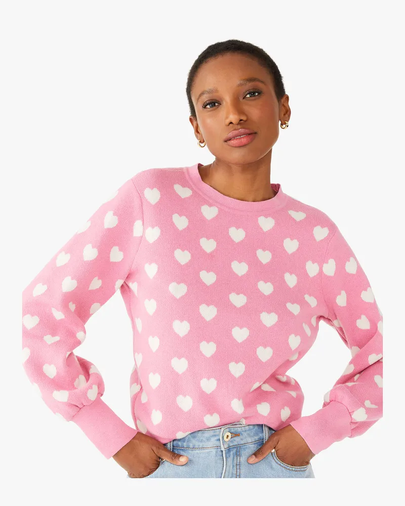 Kate Spade Perfect Heart Pullover Multicolor