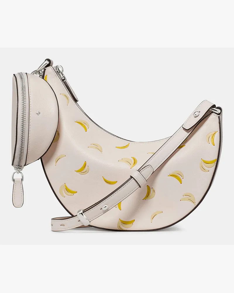 Kate Spade Kate Spade Duo Banana Crossbody Bag für Frauen in Creme Mehrfarbig Creme