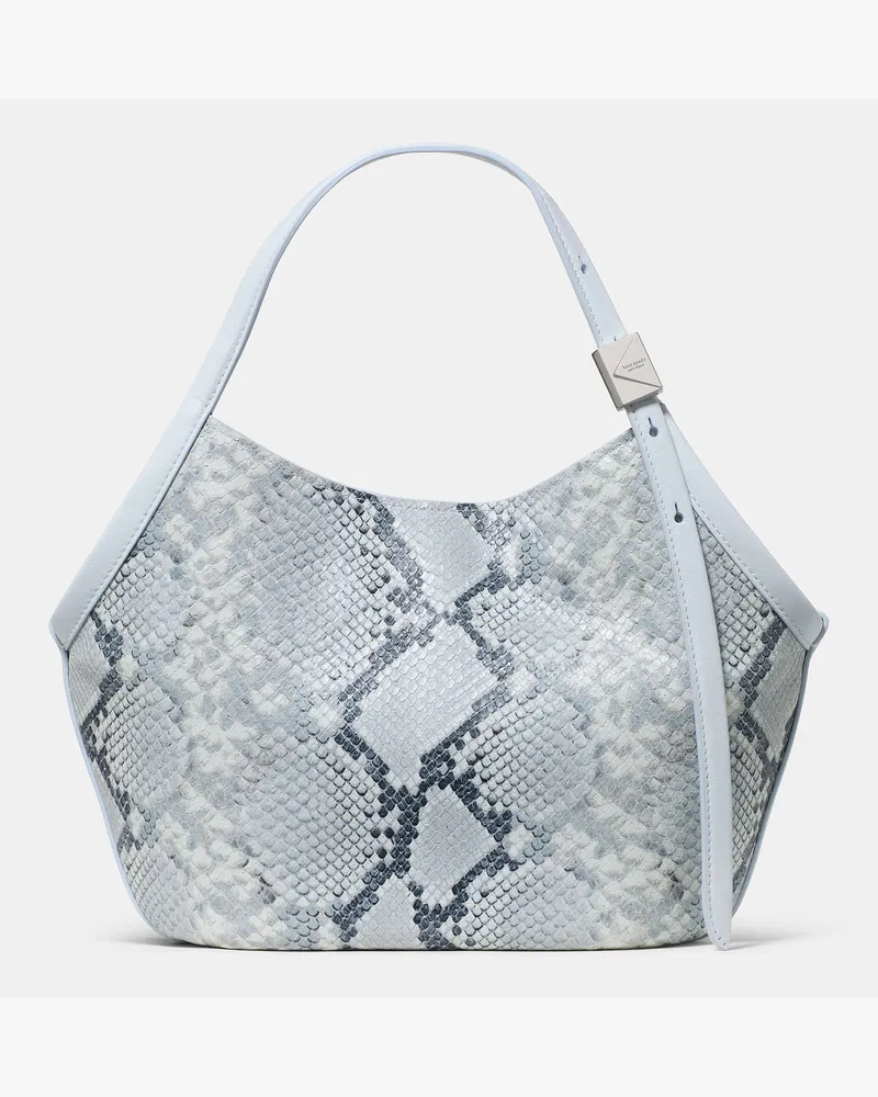 Kate Spade Kate Spade Deco Snake Prägung Kleine Tulpen-Tote für Frauen in Blasses Saphirblau | Leder Blasses