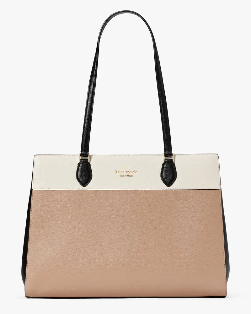 Kate Spade Madison Commuter Tote Bag Toasted