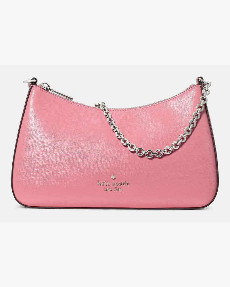 Kate Spade Margot Umhängetasche Aus Strukturiertem Lackleder, Wandelbar Grapefruit