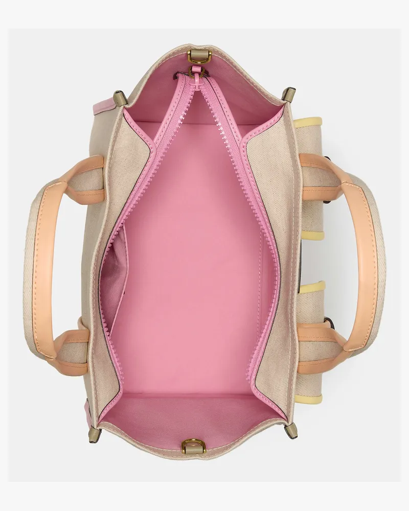 Kate Spade Kate Spade Kip Cargo Small Tote Bag für Frauen in Regenbogen Mehrfarbig | Leinen Regenbogen