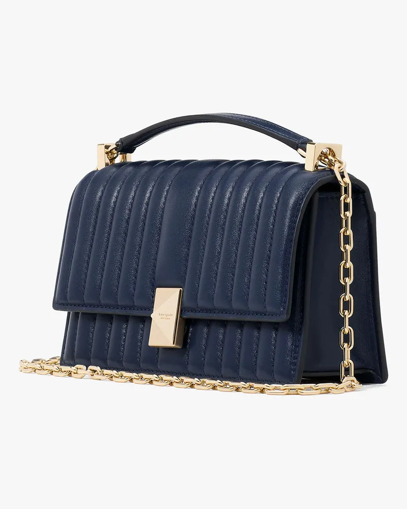 Kate Spade Deco Umhängetasche Umschlag Und Kette, Steppmuster, Extraklein Parisian