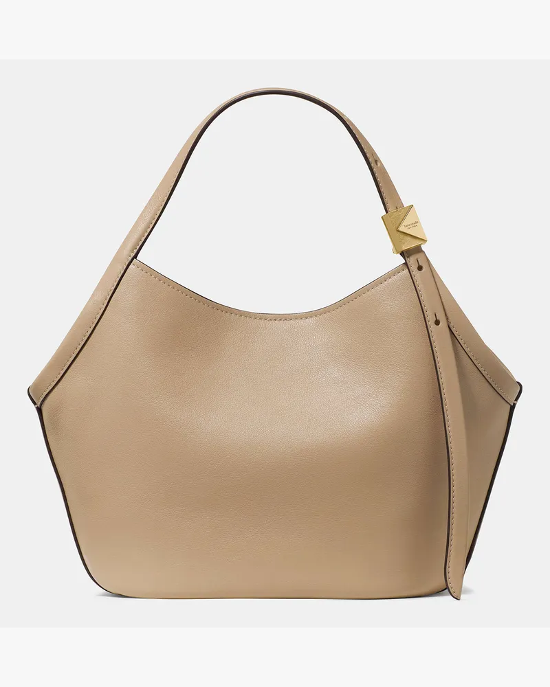 Kate Spade Kate Spade Deco Kleine Tulpen-Tote für Frauen in Zeitloses Taupe | Leder Zeitloses